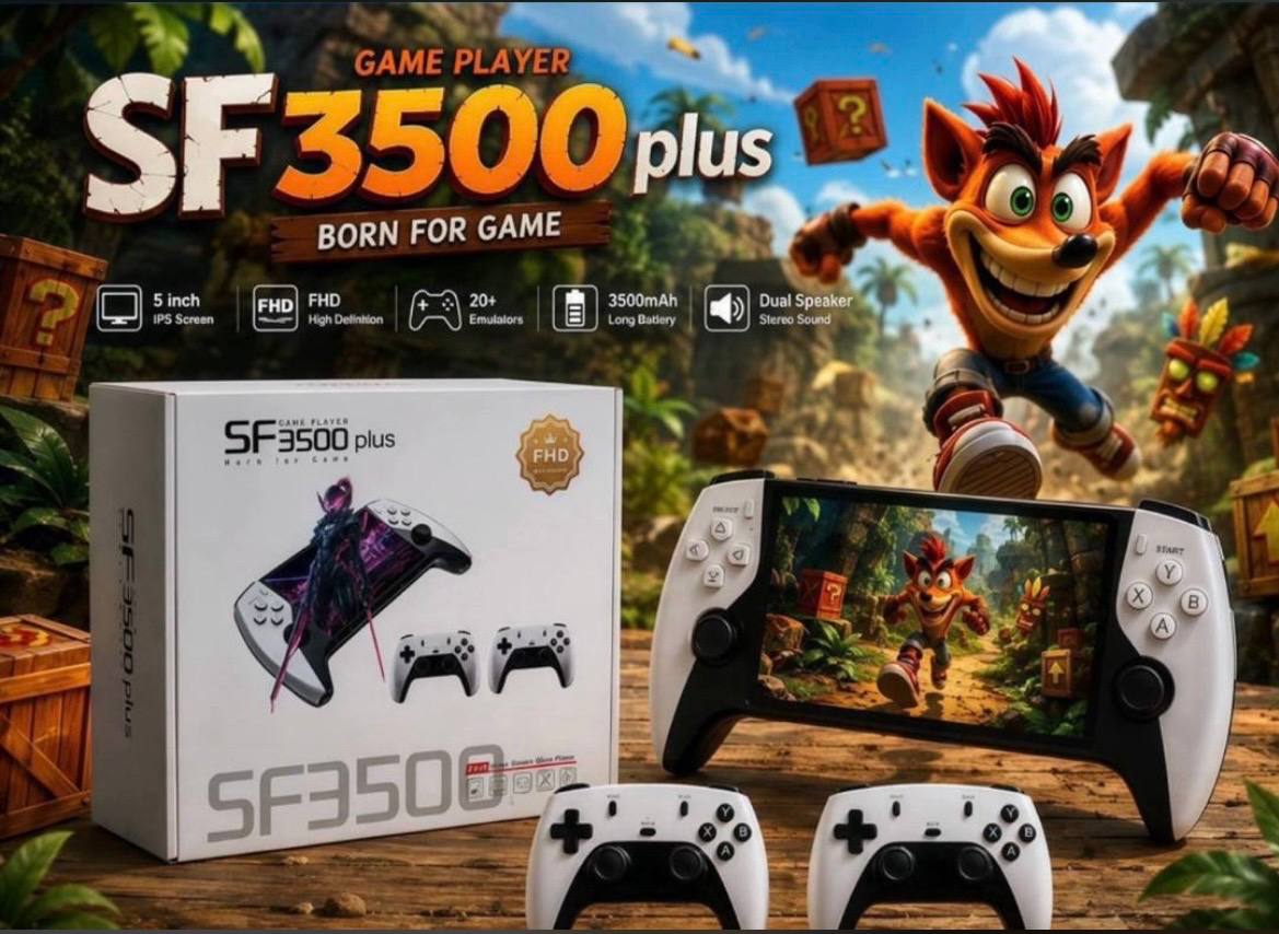 کنسول بازی ۳ دسته     sf3500plus
