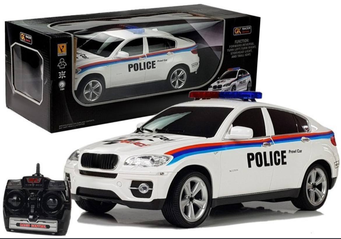 ماشین کنترلی شارژی پلیس BMW X6 مدل 1401-866