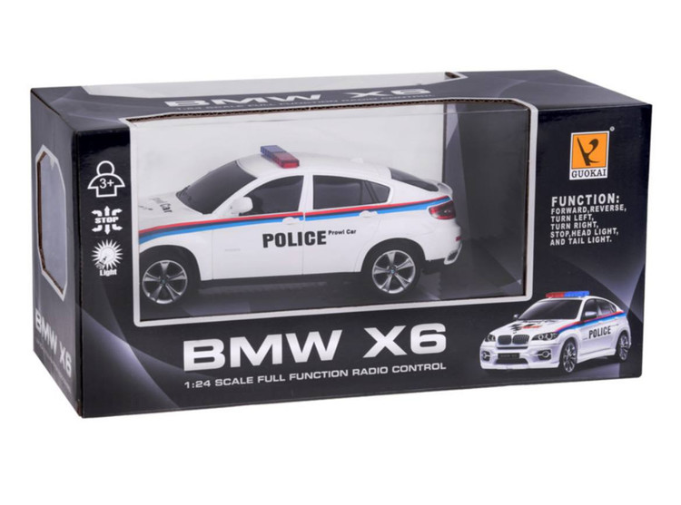 ماشین کنترلی شارژی پلیس BMW X6 مدل 1401-866